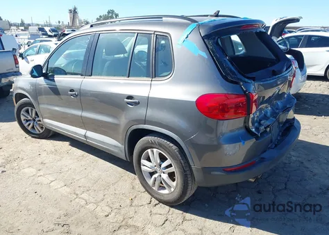 2015 Volkswagen Tiguan S from USA, damaged, VIN WVGAV7AX1FW520395
